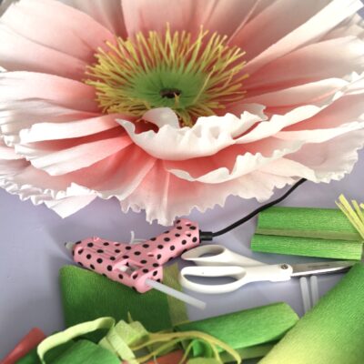 BLOMLAMPA DIY-Beskrivning och mallar