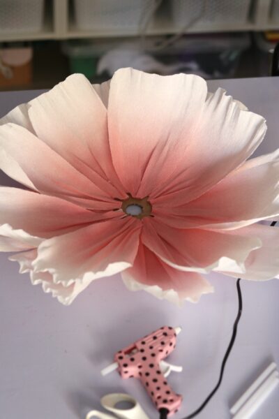 BLOMLAMPA DIY-Beskrivning och mallar - Bild 4