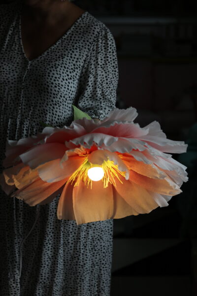 BLOMLAMPA DIY-Beskrivning och mallar - Bild 11