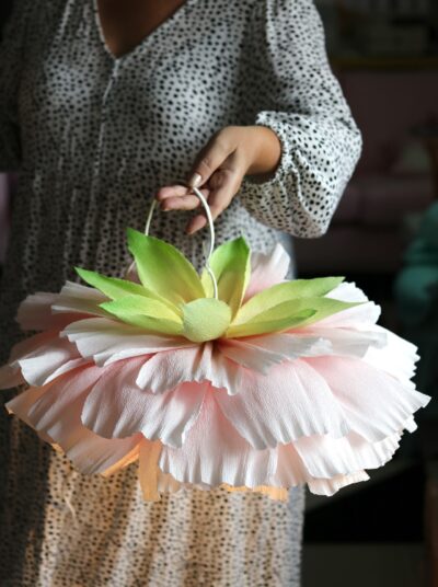 BLOMLAMPA DIY-Beskrivning och mallar - Bild 5
