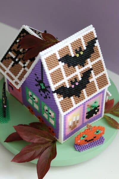 Pärlmönster HALLOWEENHUS 3 D - Bild 7