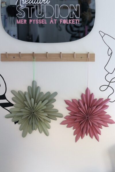 JULSTJÄRNA DIY-Beskrivning och mallar - Bild 2
