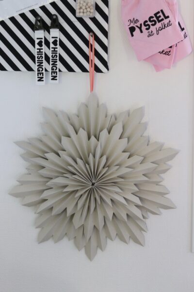 JULSTJÄRNA DIY-Beskrivning och mallar - Bild 5