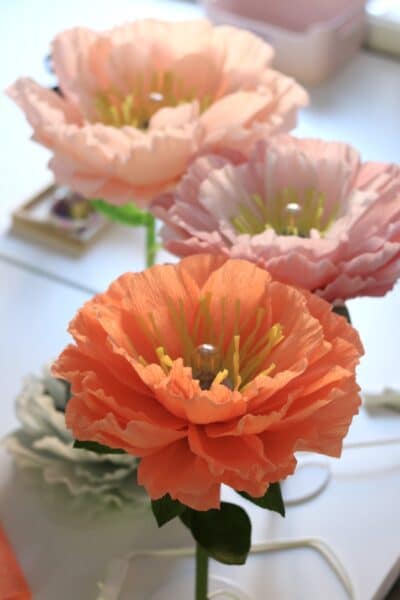 BORDSLAMPA BLOMMA DIY-Beskrivning och mallar - Bild 10