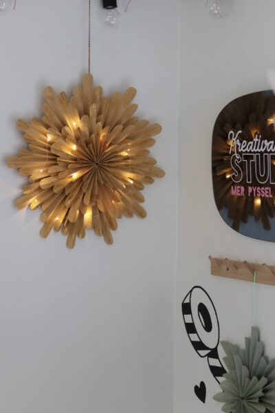 JULSTJÄRNA DIY-Beskrivning och mallar - Bild 4