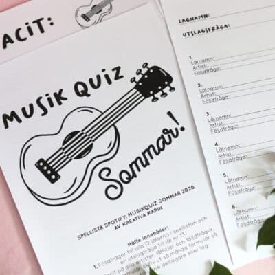 MUSIK QUIZ-SOMMAR 2026