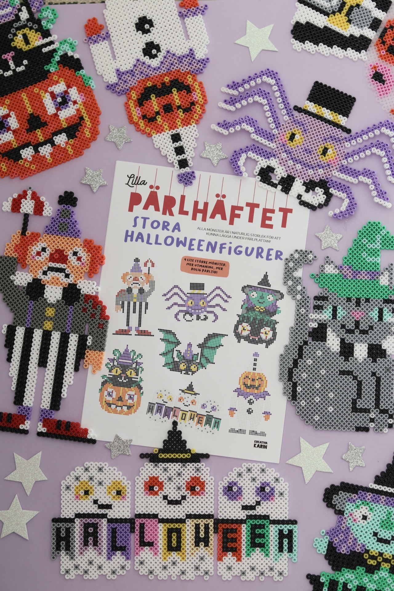 LILLA PÄRLHÄFTET STORA HALLOWEENFIGURER