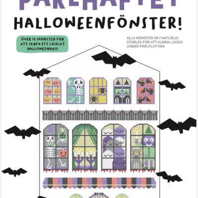 LILLA PÄRLHÄFTET HALLOWEENFÖNSTER